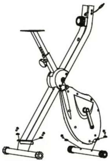 Prixton BF100 - Instalação dos estabilizadores dianteiros e traseiros. - 1