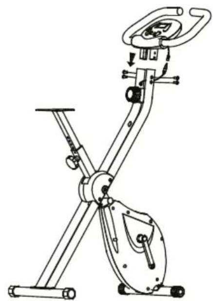 Prixton BF100 - Install the Handlebar and Control Panel - 1