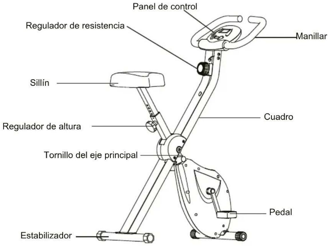 Prixton BF100 - PARTES PRINCIPALES - 1