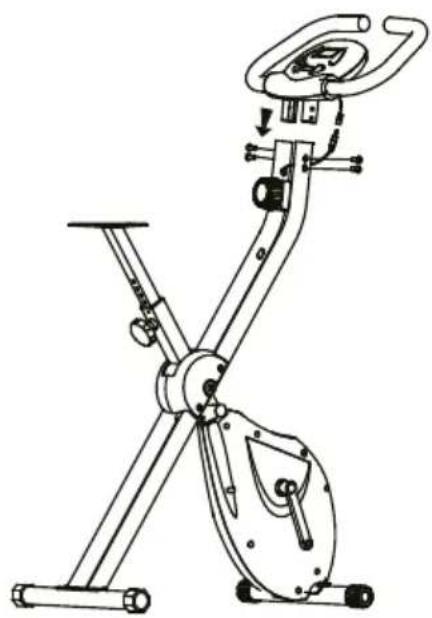 Prixton BF100 - Montage des Lenkers und Bedienfeld - 1