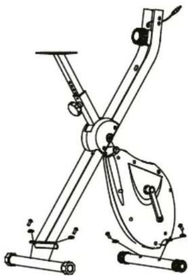 Prixton BF100 - Installation des barres stabilisatrices avant et arrière. - 1