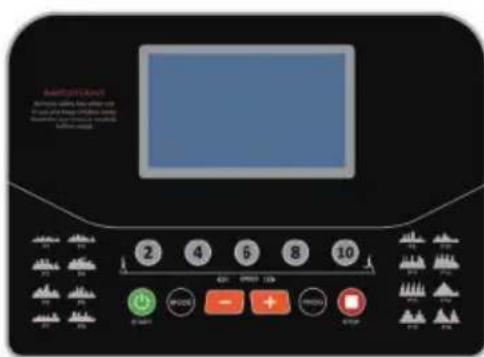 Prixton Run Fit Pro RF200 - FONCTIONNEMENT DE LA CONSOLE - 1