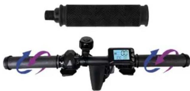 Prixton Eco Tour SCO800 - Dobrar a trotinete - 1