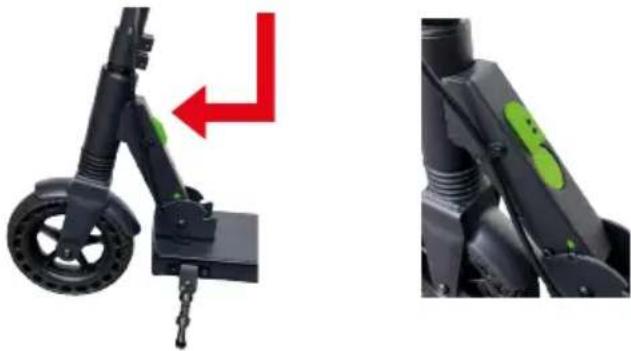 Prixton Eco Tour SCO800 - Folding the scooter - 2