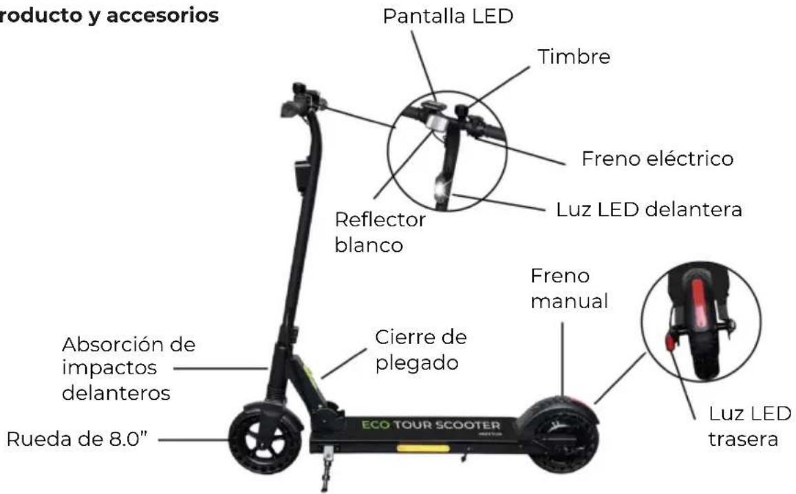 Prixton Eco Tour SCO800 - ADVERTENCIA - 1