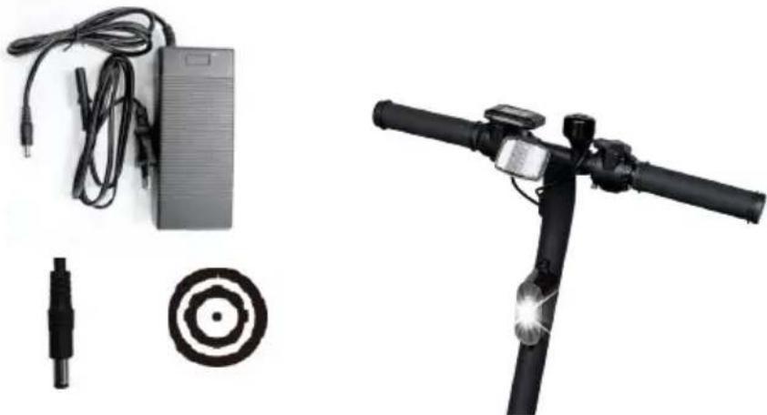 Prixton Eco Tour SCO800 - Aufladen des Rollers - 1