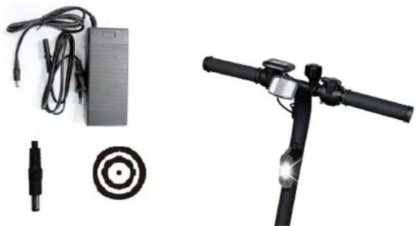 Prixton Eco Tour SCO800 - Charging the scooter - 1