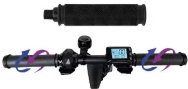 Prixton Eco Tour SCO800 - Handle bar assembly - 2