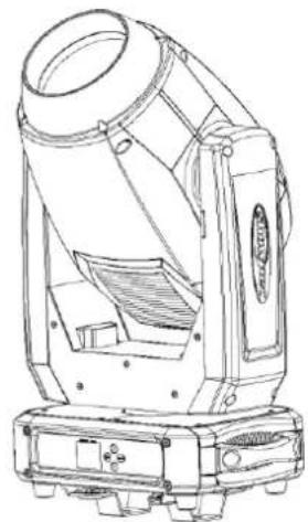Showtec Phantom 12R Hybrid - Le contenu expédié comprend : - 1
