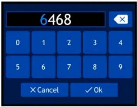 INFINITY S401 - Code de verrouillage - 1