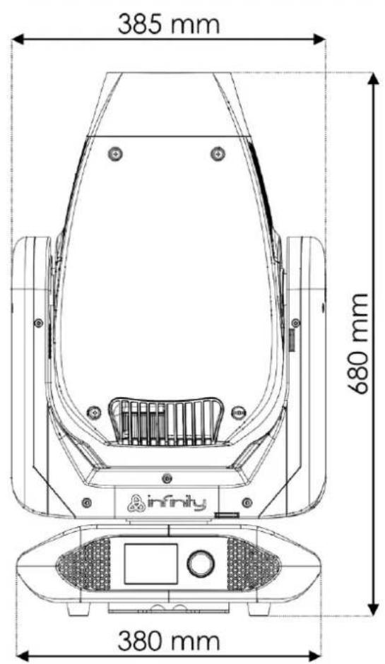 INFINITY S401 - Absence de réponse au DMX - 1