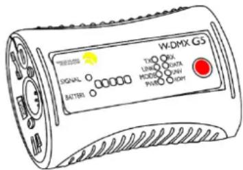 INFINITY S401 - Connectez l'Infinity à l'émetteur DMX sans fil - 1