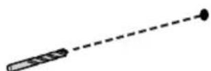 SANUS WSBWM1 - DRILL DRYWALL - 2