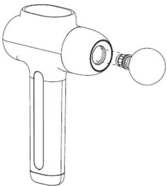 Prixton MGF300 - USING/REPLACING HEAD ATTACHMENTS - 1