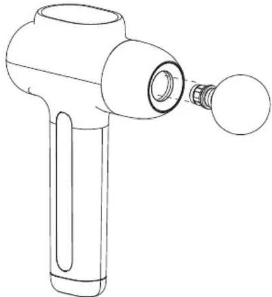 Prixton MGF300 - UTILISATION/CHANGEMENT DES ACCESSOIRES DE LA TÊTE - 1