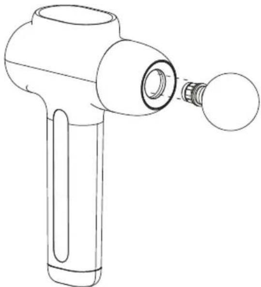 Prixton MGF300 - GEBRUIK/VERVANGING VAN KOPACCESSOIRES - 1