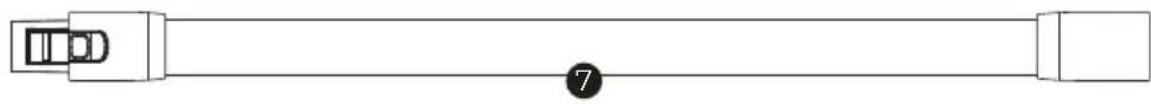 Prixton Sirocco - Nombre y diagrama de las partes del producto - 2