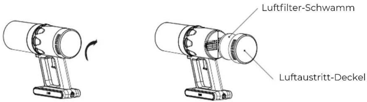 Prixton Sirocco - Reinigen des Luftfilter-Schwamms - 1