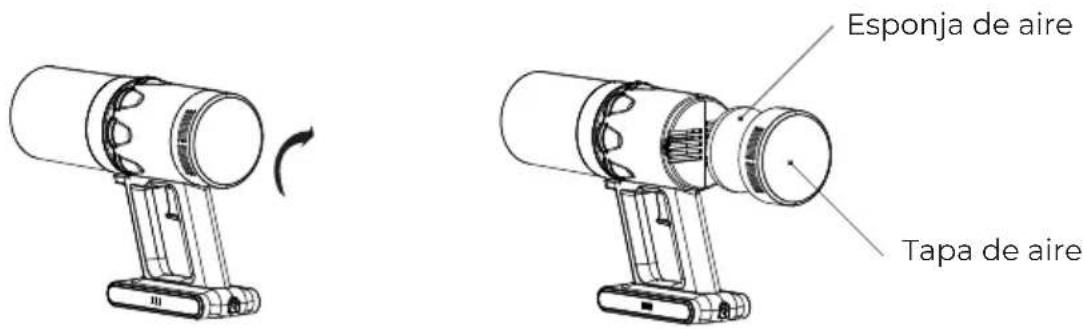 Prixton Sirocco - Limpieza de la esponja de aire - 1