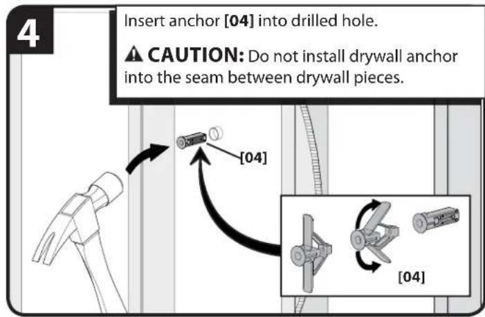SANUS VTM6 - Drywall - 5