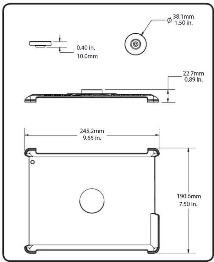 SANUS VTM6 - To Remove Holder from Wall Plate Specifications - 2