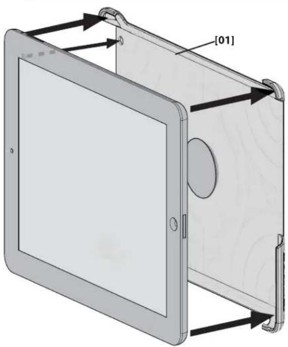 SANUS VTM6 - Install iPad® in Holder - 1