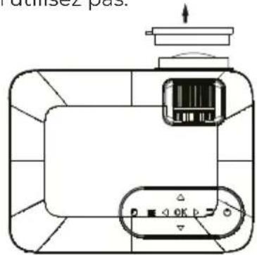 Prixton Lumière - Retirer et fermer le protege-objectif: - 1