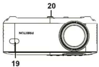 Prixton Lumière - Fonctions du projecteur: - 4