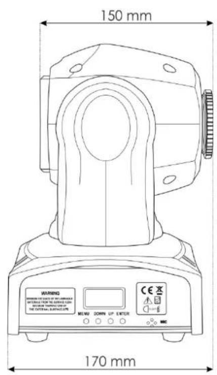 Showtec Kanjo Spot 10 - Pas de réponse du DMX - 2