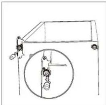 HOOVER HOOHS58EWK - Reversibilitatea uşii - 2