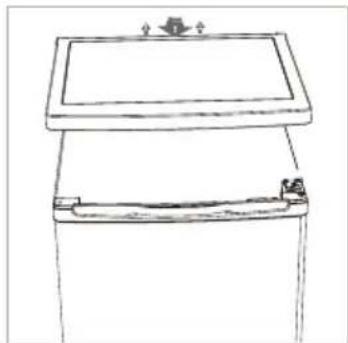 HOOVER HOOHS58EWK - Réversibilité de la porte - 2