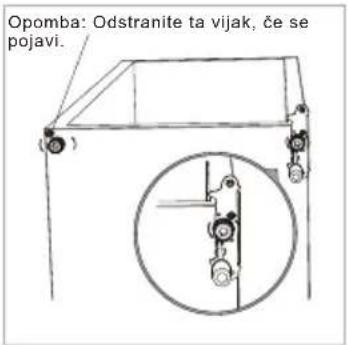 HOOVER HOOHS58EWK - Spreminjanje strani odpipanja vrat - 1