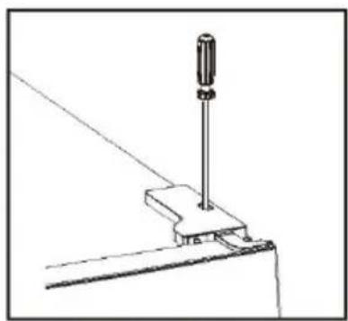 HOOVER HOCH1T518EXK - Réversibilité de la porte - 4