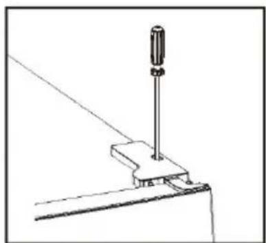 HOOVER HOCH1T518EXK - Reversibilität der Tür - 4
