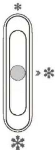 HOOVER HOCH1T518EXK - Impostazione della temperatura del vano congelatore - 1