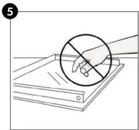 HOOVER HOC5M0478INWF - REEMPLACEMENT DE L'AMPOULE - 4
