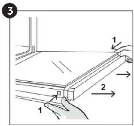 HOOVER HOC5M0478INWF - CHANGING THE BULB - 3