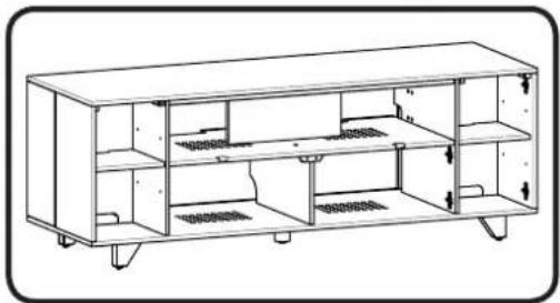 SANUS Trillium 63 - Parts and Hardware for STEP 8 - 5