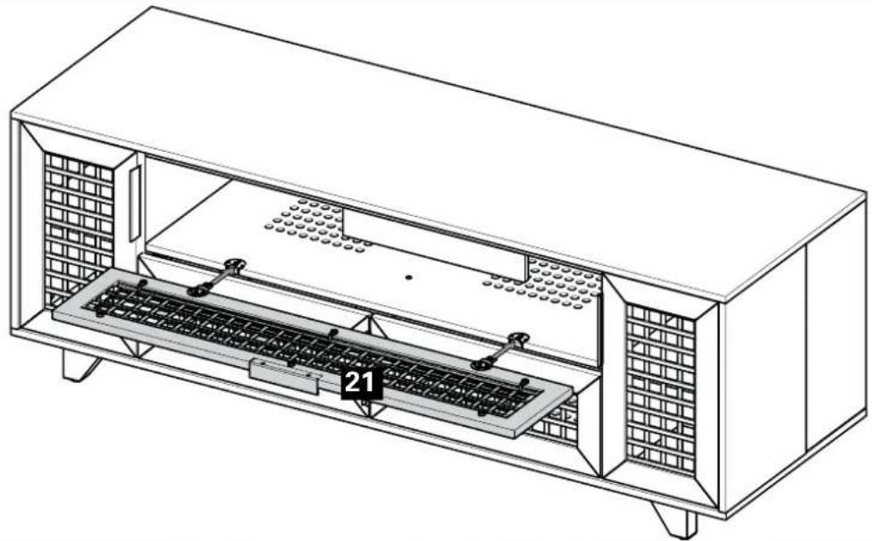 SANUS Trillium 63 - Parts for STEP 9 - 12