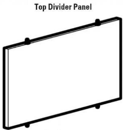 SANUS Trillium 63 - Top Divider - 1
