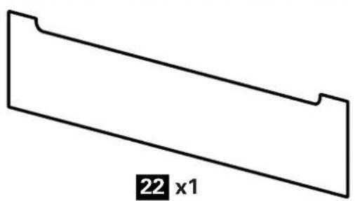 SANUS Trillium 63 - Parts for STEP 9 - 18