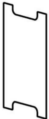 SANUS Trillium 63 - Parts for STEP 6 - 1