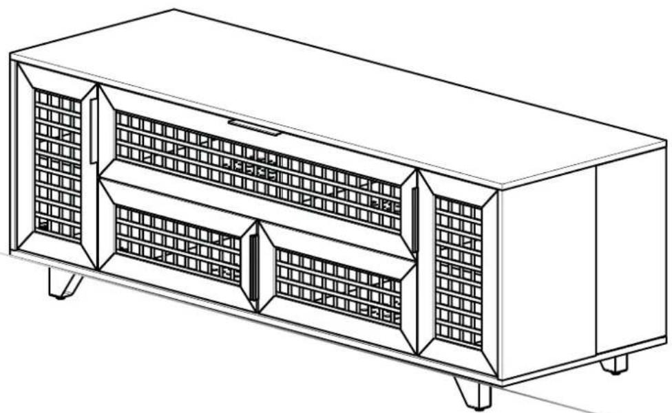 SANUS Trillium 63 - Parts for STEP 9 - 25