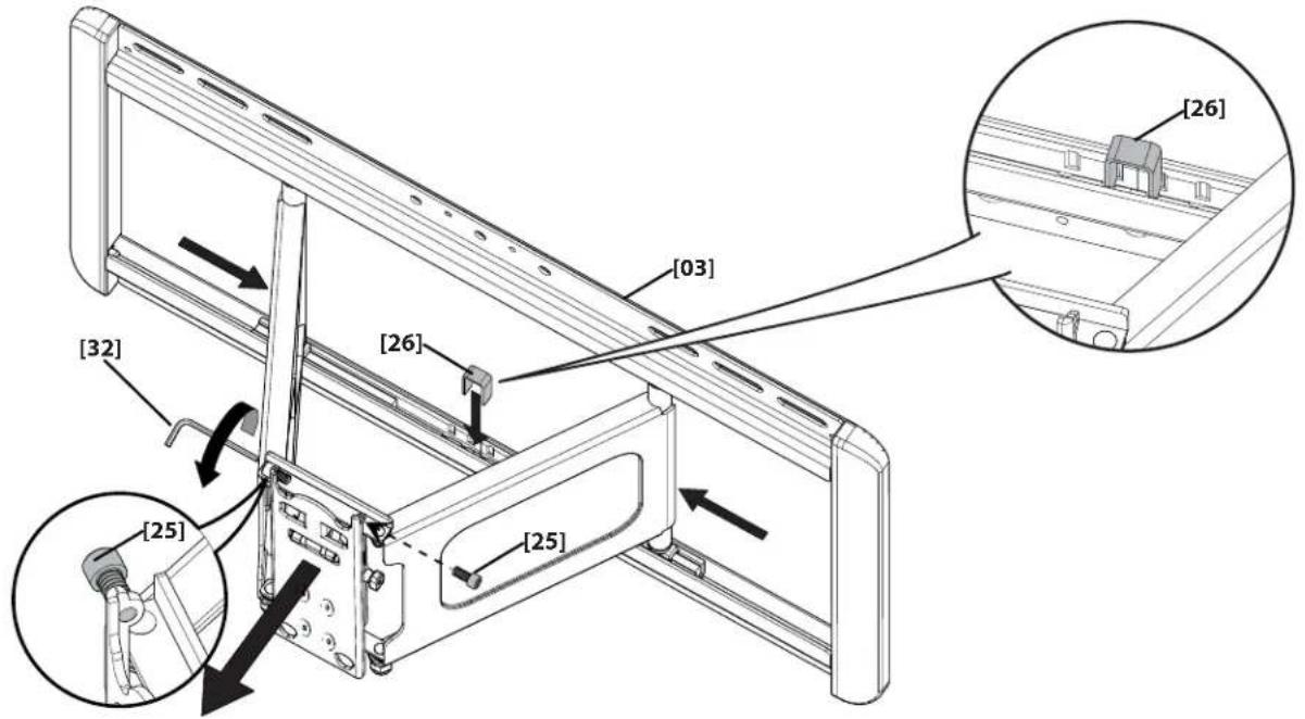 SANUS VMF408 - Prepare the Wall Plate for Mounting - 1