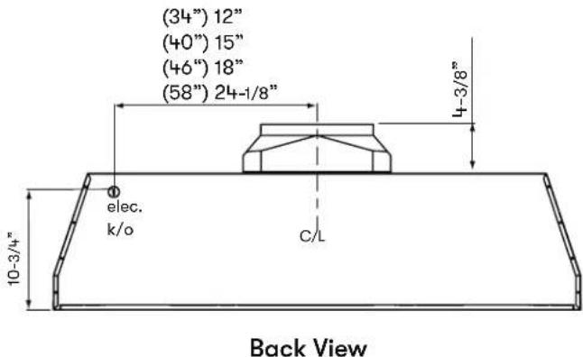 Zephyr Spruce AK9846BS - Hood Specifications - 3