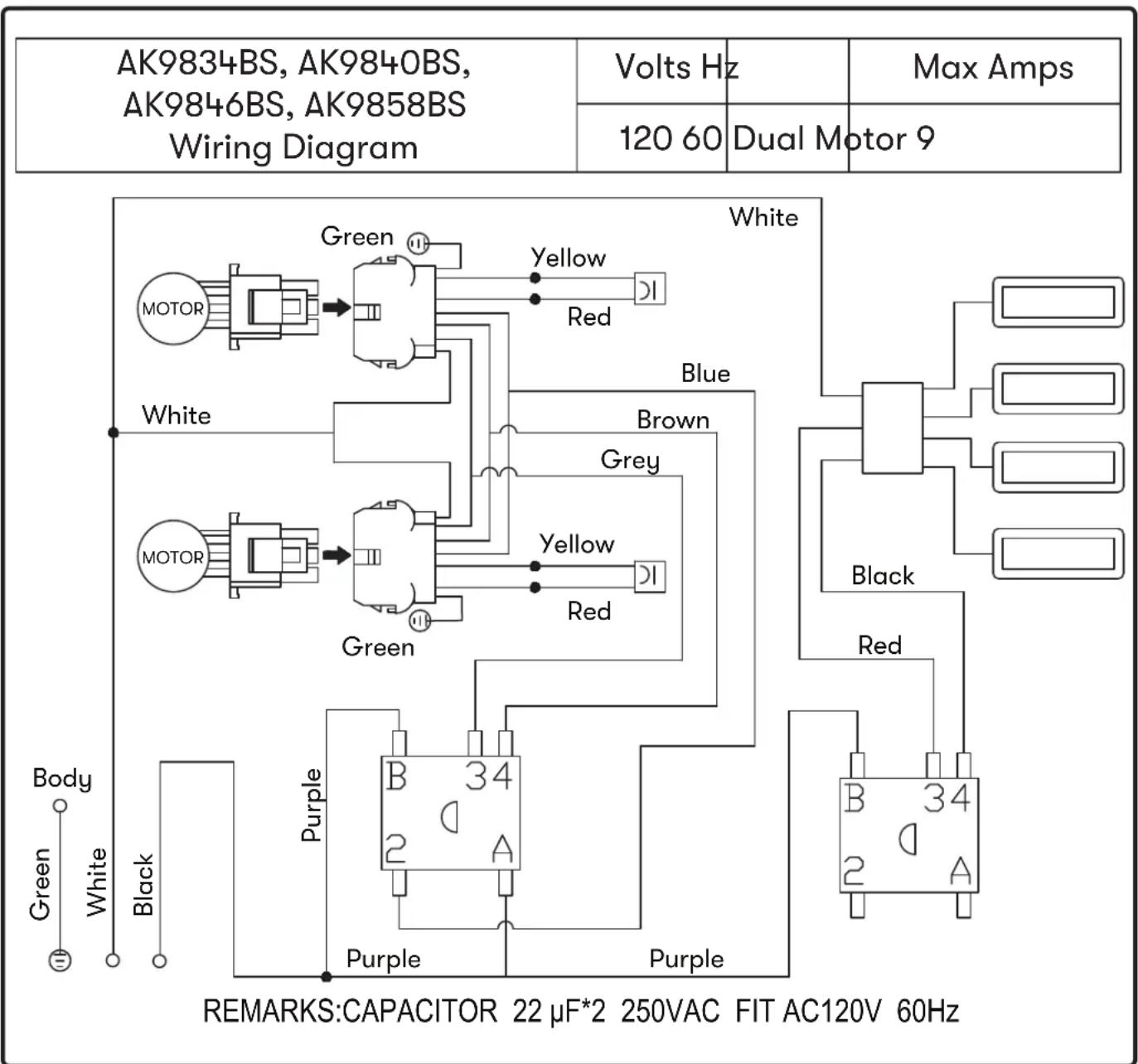 Zephyr Spruce AK9846BS - LED Removal, FIG. E - 2