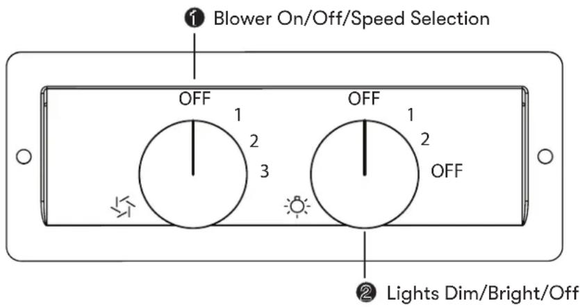 Zephyr Spruce AK9846BS - Rotary Controls - 1