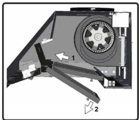 Zephyr Spruce AK9846BS - Removing Pro Baffle Filters, FIG. D - 1
