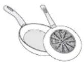 BOSCH HII8047C - Dimensions et propriétés des ustensiles - 2