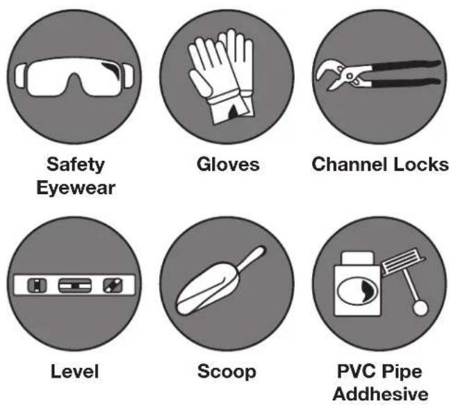 Jandy SFSM-60 - Required Tools/Equipment - 1